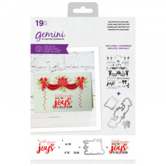 Gemini Clear Stamps and Die - Decorative Garland