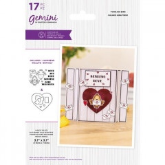 Gemini Clear Stamps and Die - Twirling Bird