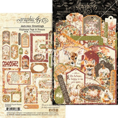 Autumn Greetings - Chipboard Tags & Frames