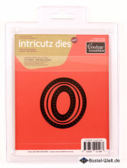Intricutz Dies - Stanzform - Postale Ovals