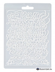 Soft Mould A5 - Romantic Garden House Calligraphy
