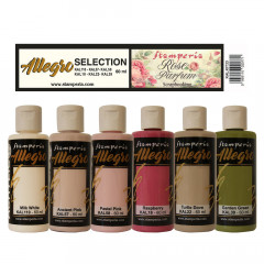 Stamperia Allegro Paint Selection - Rose Parfum