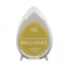 Brilliance Dew Drop Stempelkissen - Pearlescent Olive