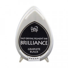 Brilliance Dew Drop Stempelkissen - Graphite Black