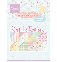 Pretty Paper Bloc - A4 - Over the Rainbow by Marleen