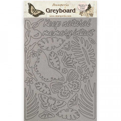 Stamperia Greyboard A4 - Amazonia Butterflies