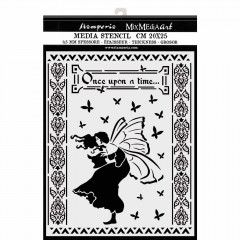 Stamperia Thick Stencil - Once Upon A Time, Winter Tales
