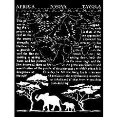 Stamperia Thick Stencil - Savana Africa