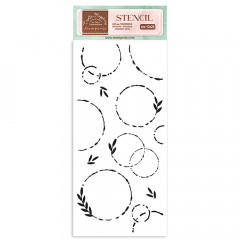 Stamperia Thick Stencil - Welcome Home Garlands