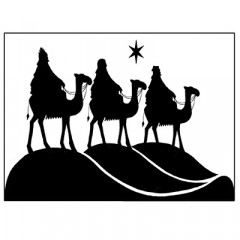 Lavinia Clear Stamps - Three Kings