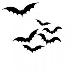 Lavinia Clear Stamps - Bats