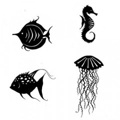 Lavinia Clear Stamps - Sea Creatures