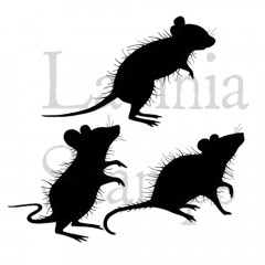 Lavinia Clear Stamps - Three Woodland Mice