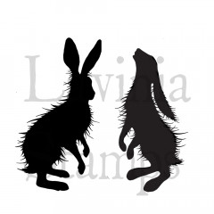 Lavinia Clear Stamps - Woodland Hares