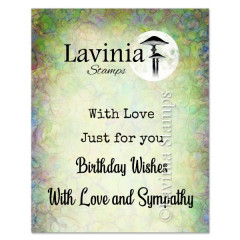 Lavinia Clear Stamps - Heartfelt Verses