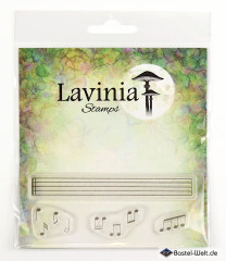 Lavinia Clear Stamps - Musical Notes (small)
