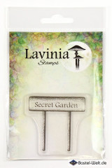 Lavinia Clear Stamps - Secret Garden Sign