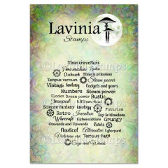 Lavinia Clear Stamps - Steampunk Script
