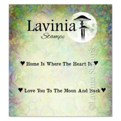 Lavinia Clear Stamps - Words from the Heart