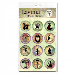Lavinia - Round Journaling Stickers