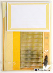 Kartenbastelpackung - Sticker-O-Stitch - Gelb