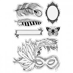 Clear Stamps - Masquerade Ball Ready for the Ball