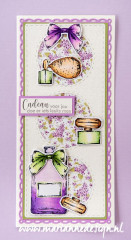 Decoration Perfumed paper lilac