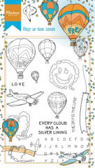 Clear Stamps - Hettys border Sky is the limit