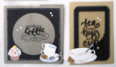 Clear Stamps - Quote - Every day is a coffee day (EN)
