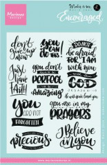 Clear Stamps - Encouraged (Eng)