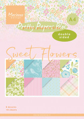 Sweet Flowers A4 Paper Bloc