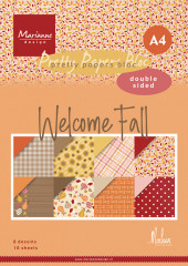 Pretty Paper Bloc - A4 - Welcome Fall