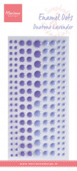 Decoration Enamel Dots - Duotone Lavender