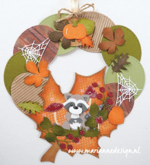 Mask Schablone - Herbstblätter