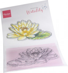 Clear Stamp and Die Set - Tinys Flower - Seerose