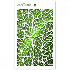 Ciao Bella Texture Stencil - Leaves