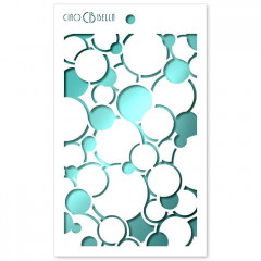 Ciao Bella Texture Stencil - Bubbles