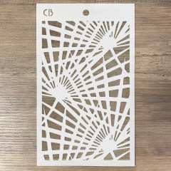 Texture Stencil 5x8 - Palm Leaves