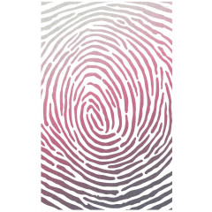 Texture Stencil 5x8 - Fingerprint