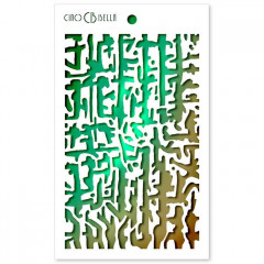 Ciao Bella Texture Stencil - Abstract Lines