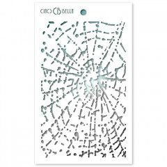 Ciao Bella Texture Stencil - Spider Net