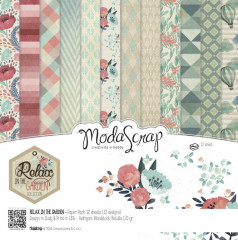 ModaScrap 6x6 Paper Pack - Relax in The Garden