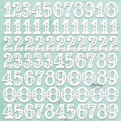 Mintay Chippies Decor - Numbers