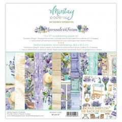 Mintay Lavender Farm 12x12 Paper Pack