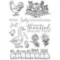 Clear Stamps - Farmhouse Simply Thankful