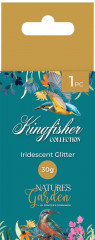 Iridescent Glitter - Natures Garden - Kingfisher Collection