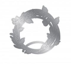 Metal Cutting Die - Natures Garden - Kingfisher Collection - Entwined Wreath