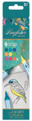TriColour Aqua Markers - Natures Garden - Kingfisher Collection