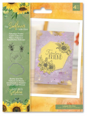 Clear Stamps and Cutting Die - Sunflower Collection Fabulous Fra