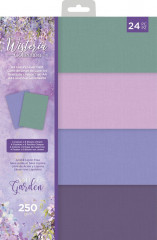 Wisteria Collection A4 Luxury Linen Card Pack